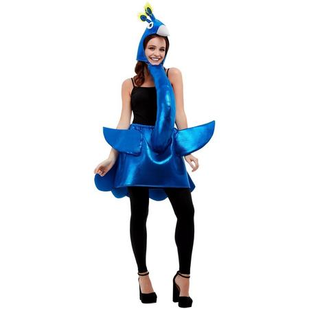 Pauw Kostuum | Prachtige Trotse Pauw Waaierstaart | Vrouw | One Size | Carnaval kostuum | Verkleedkleding